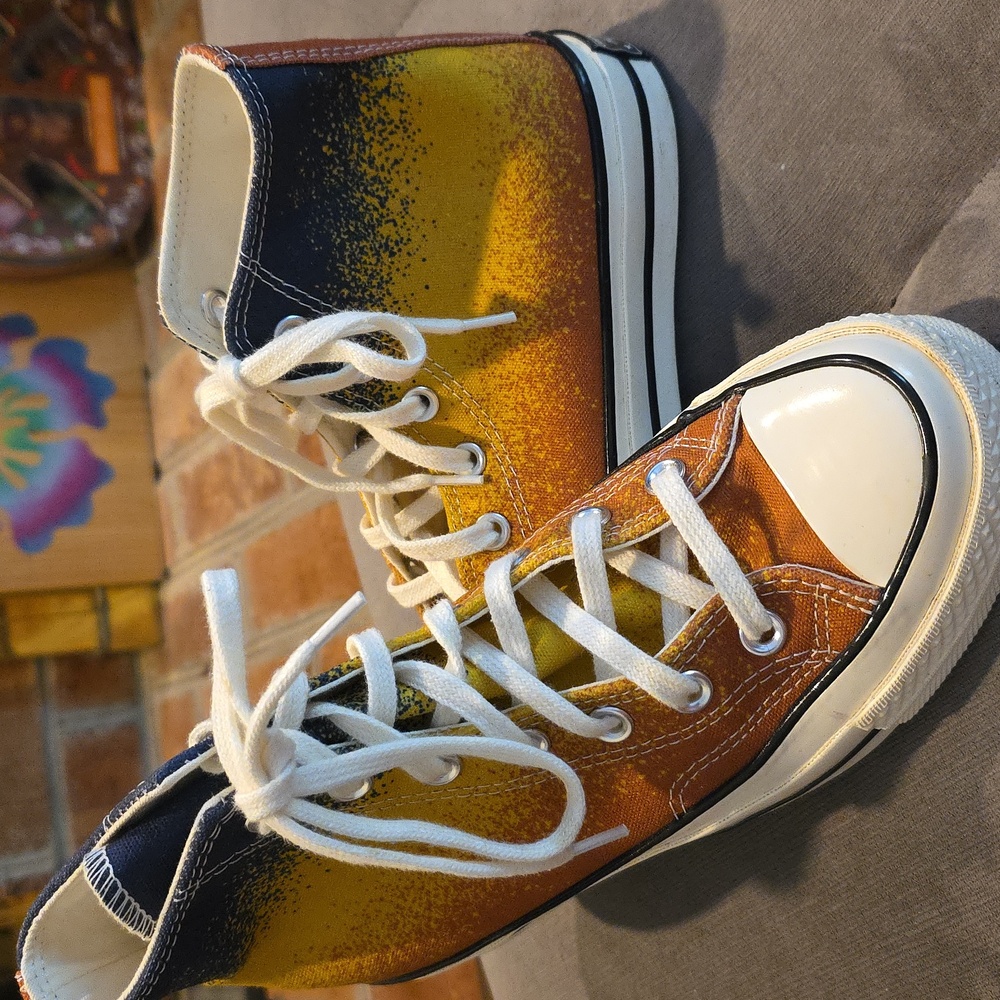 Converse ombré high tops Unisex wm 7 m 5